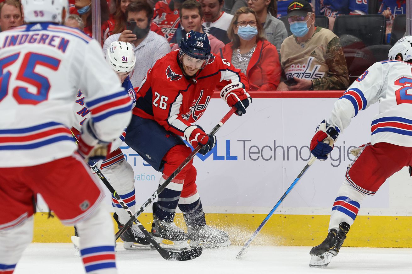 New York Rangers vs Washington Capitals