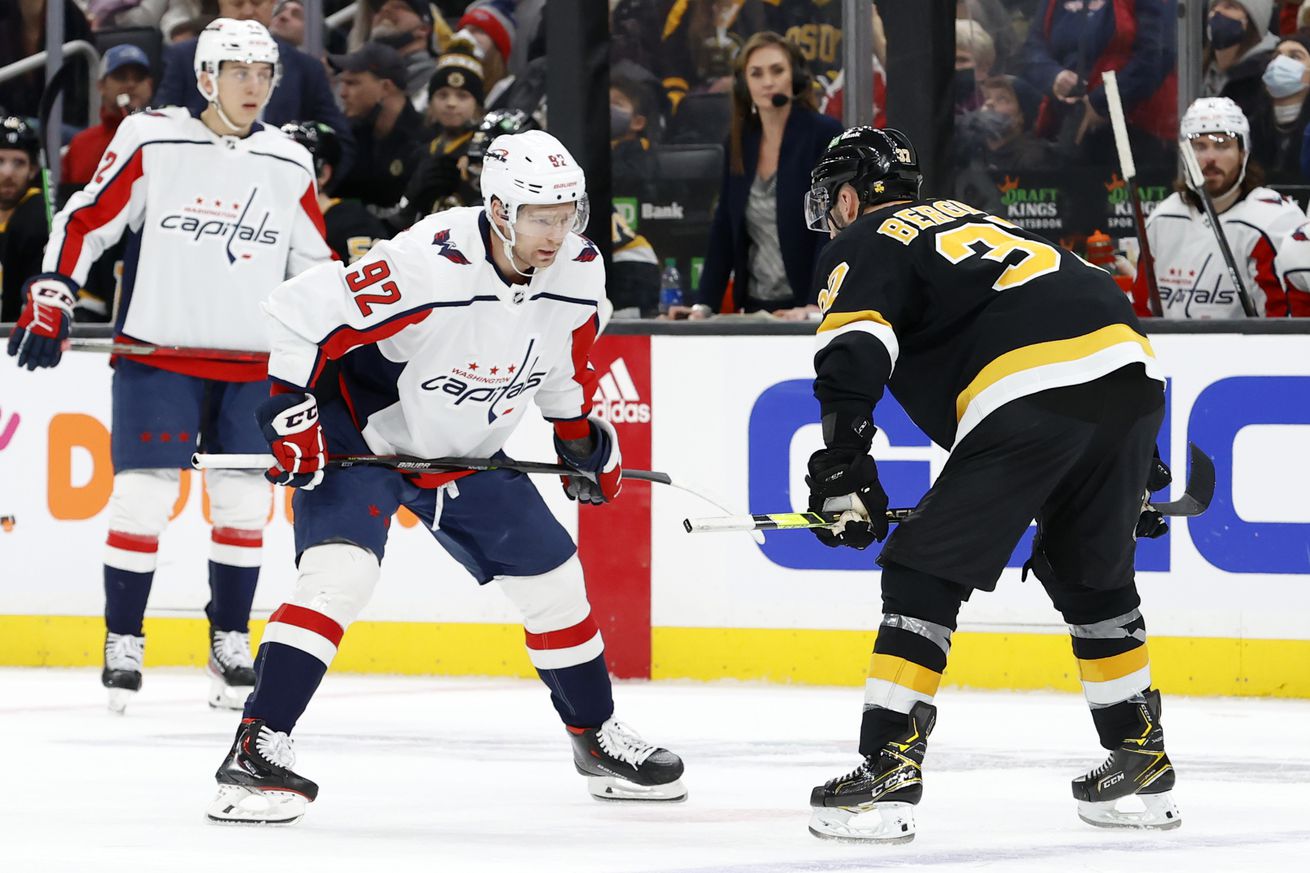 NHL: JAN 20 Capitals at Bruins