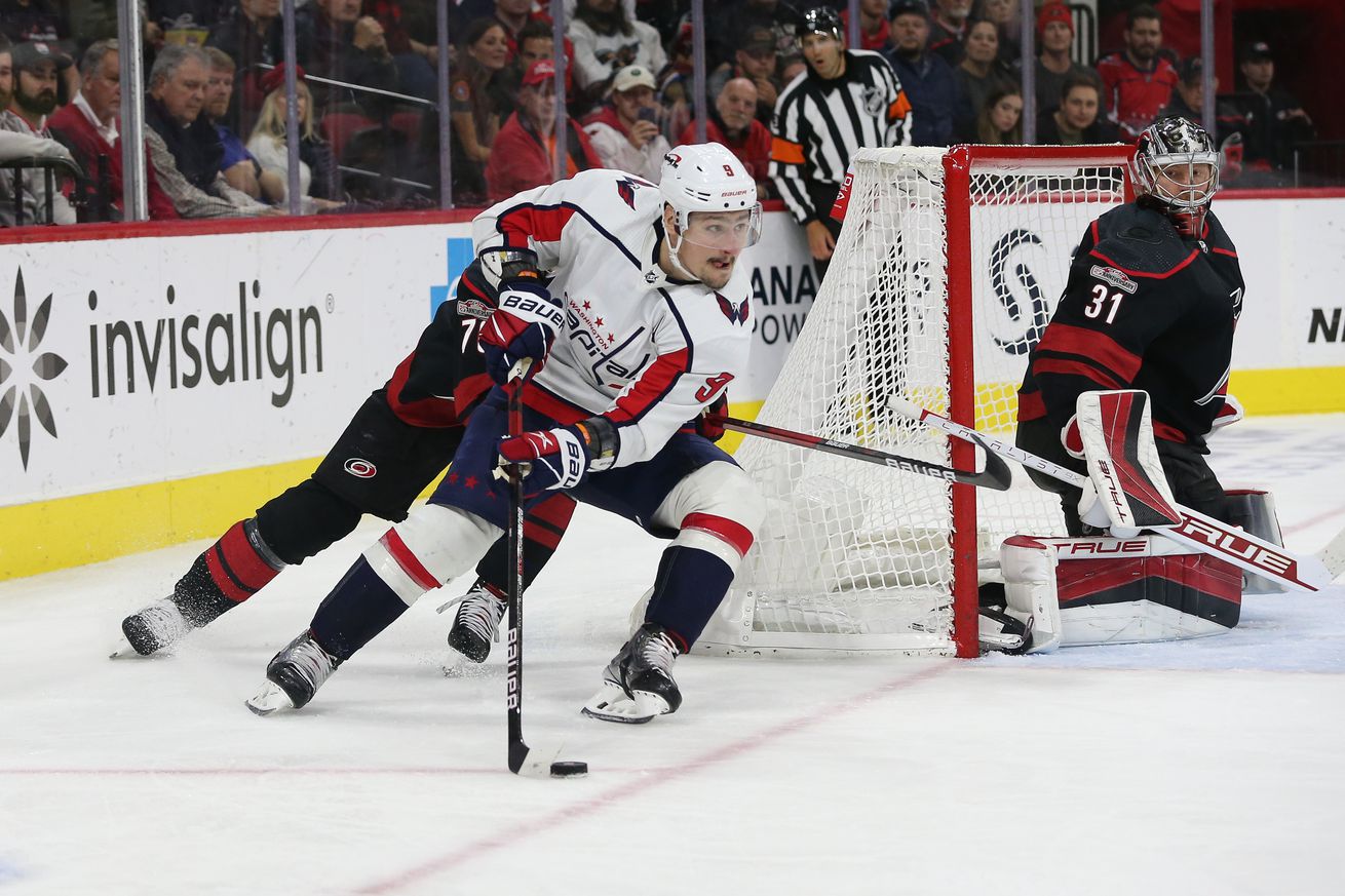 NHL: OCT 31 Capitals at Hurricanes