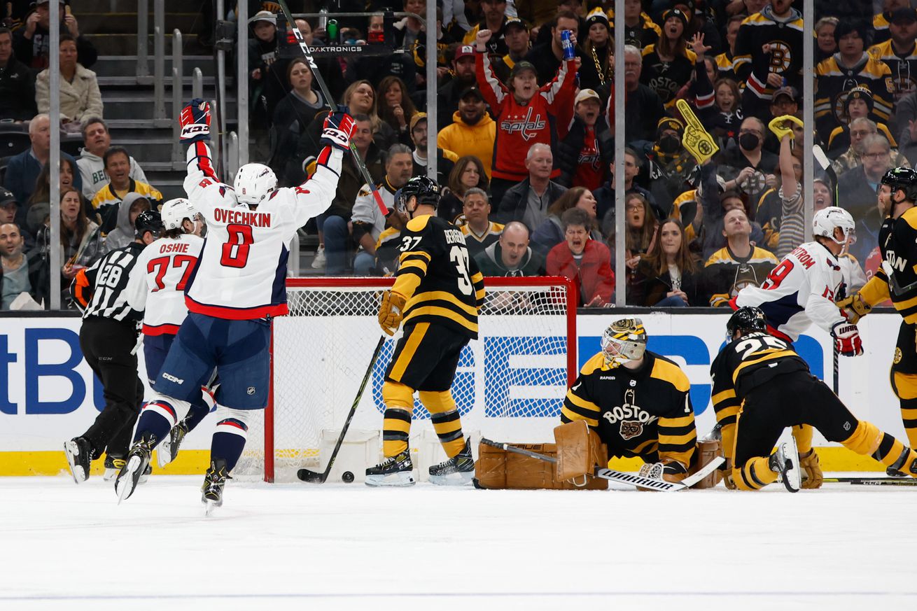 Washington Capitals v Boston Bruins