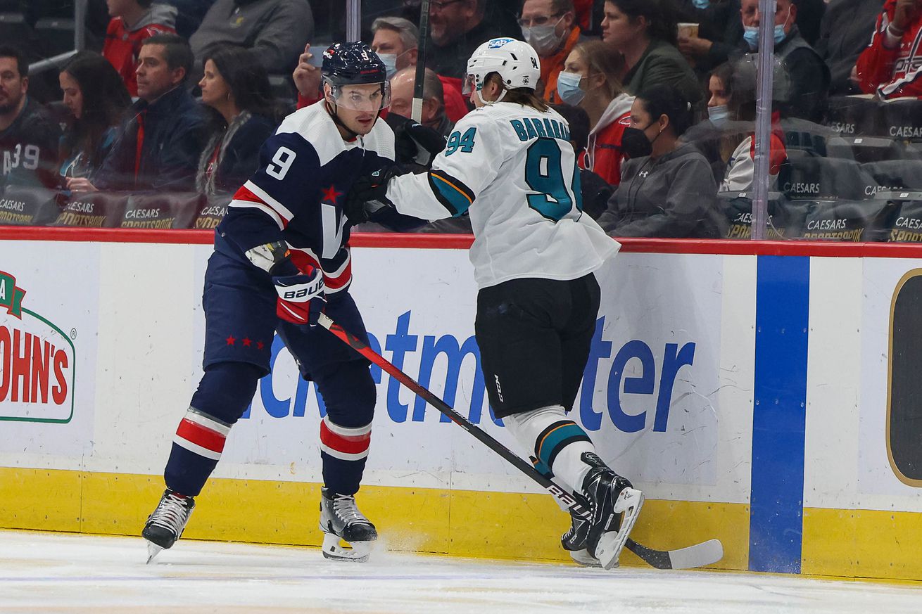 San Jose Sharks v Washington Capitals