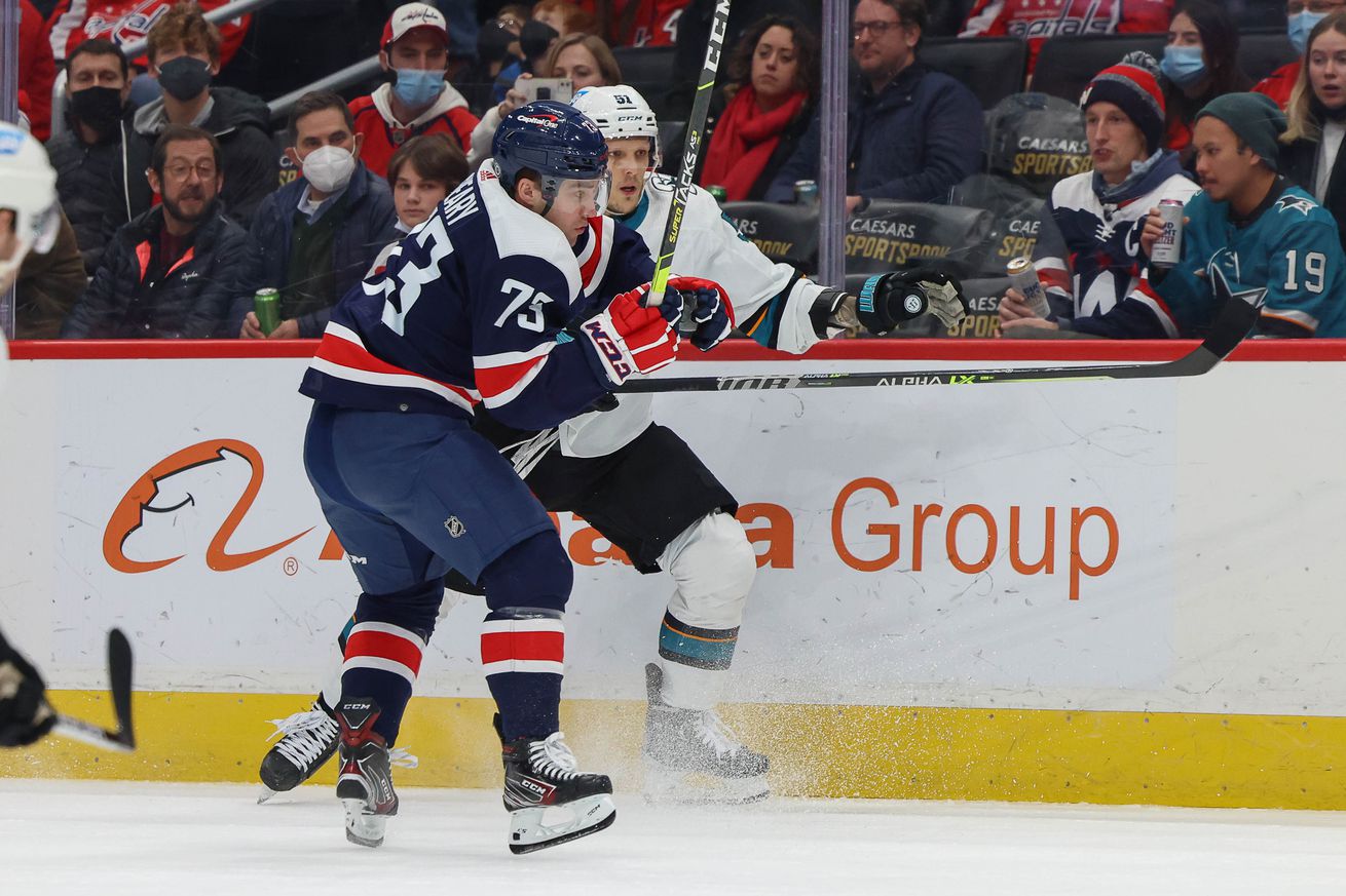 San Jose Sharks v Washington Capitals