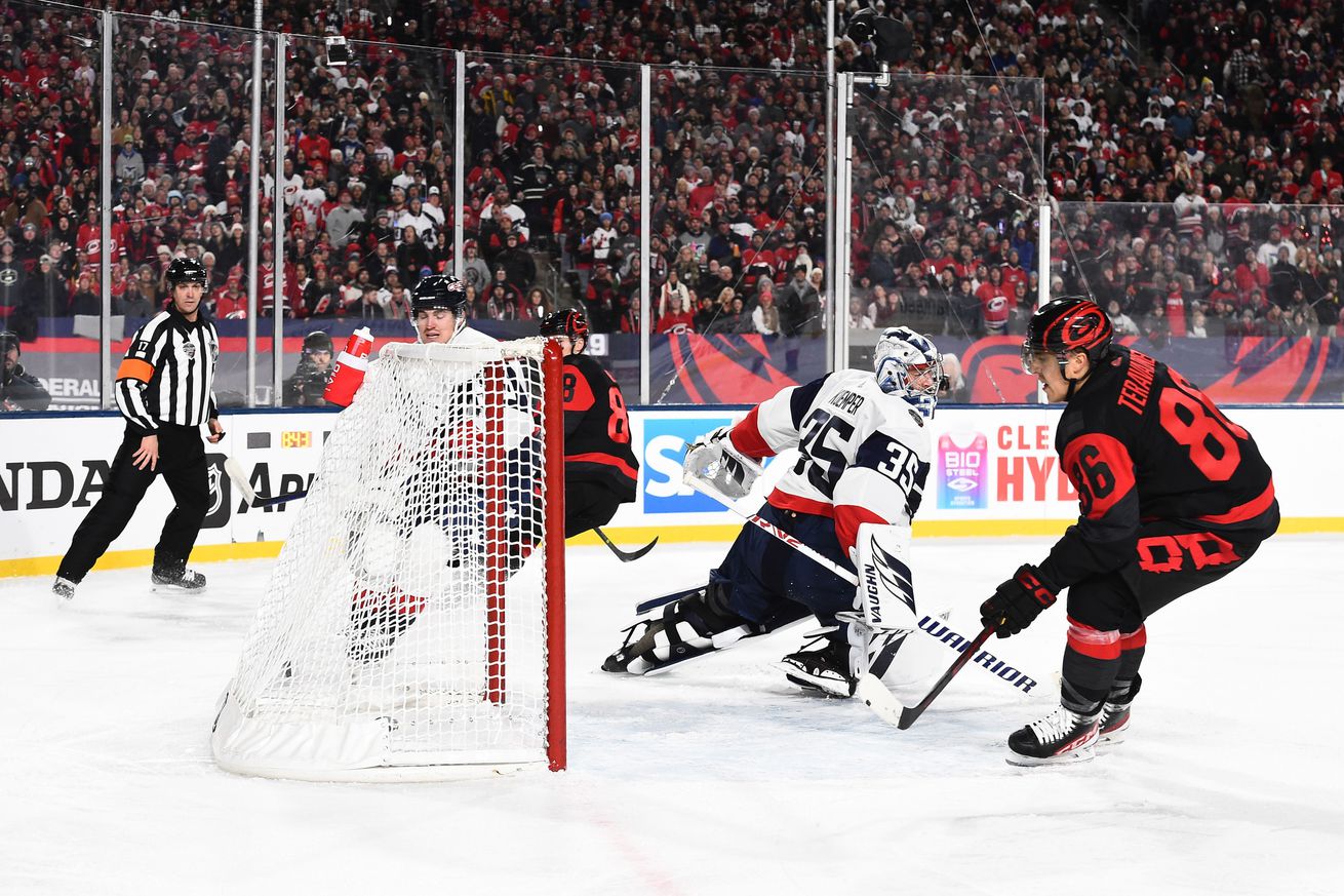 2023 Navy Federal Credit Union NHL Stadium Series - Raleigh - Washington Capitals v Carolina Hurricanes