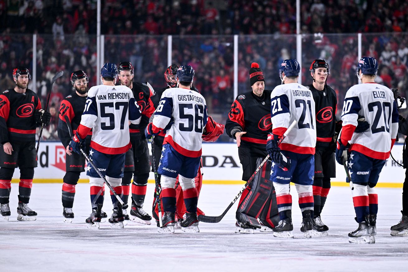 2023 Navy Federal Credit Union NHL Stadium Series - Raleigh - Washington Capitals v Carolina Hurricanes