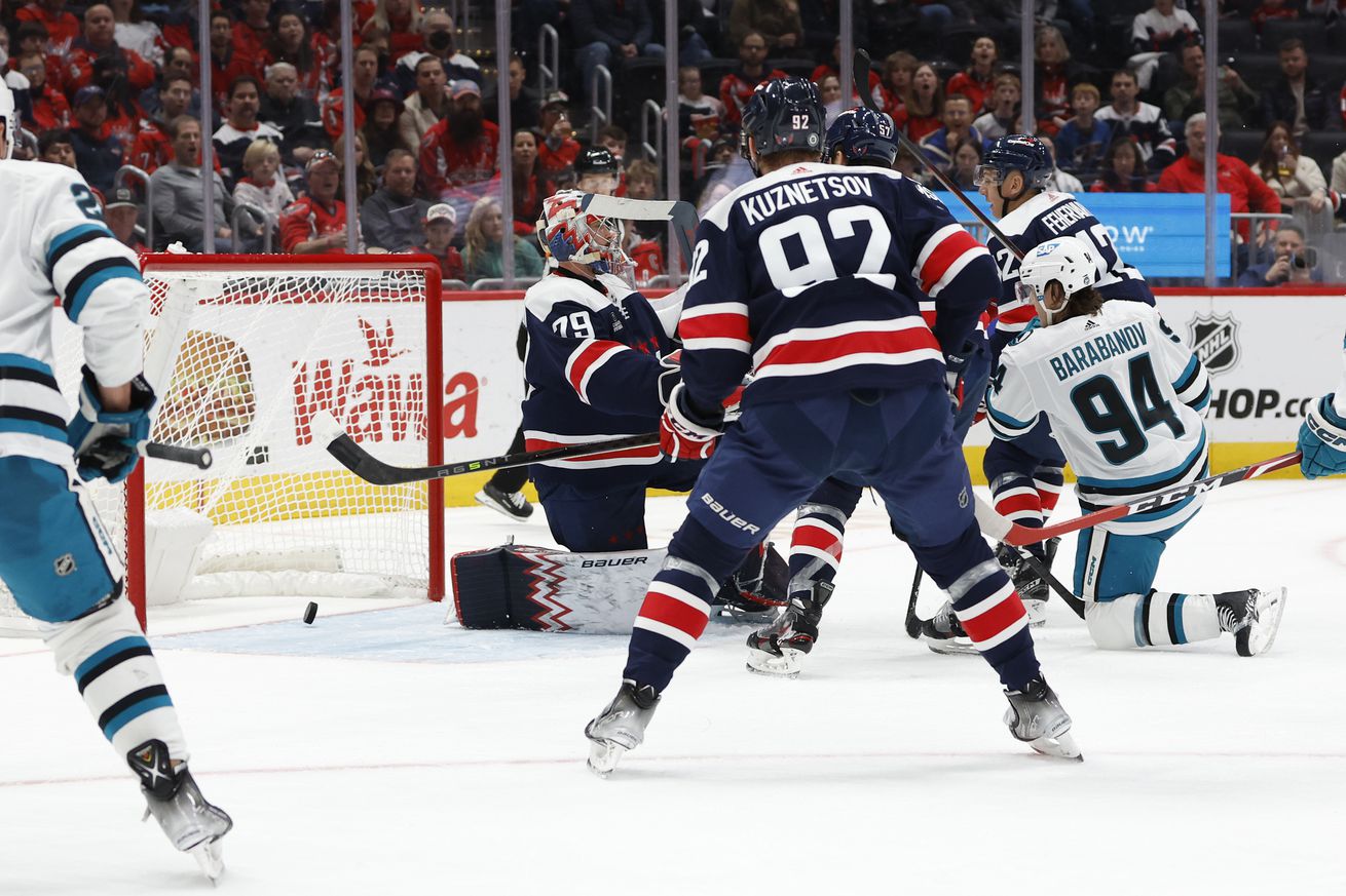 NHL: San Jose Sharks at Washington Capitals