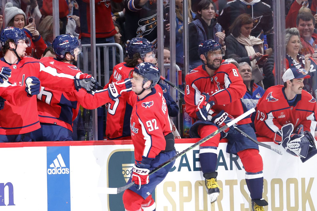 NHL: New York Rangers at Washington Capitals