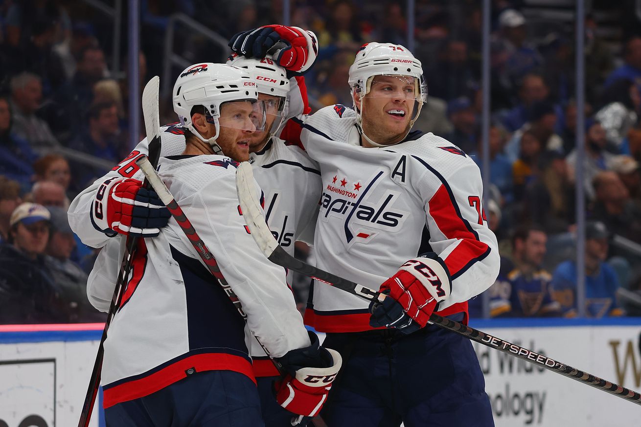 Washington Capitals v St Louis Blues