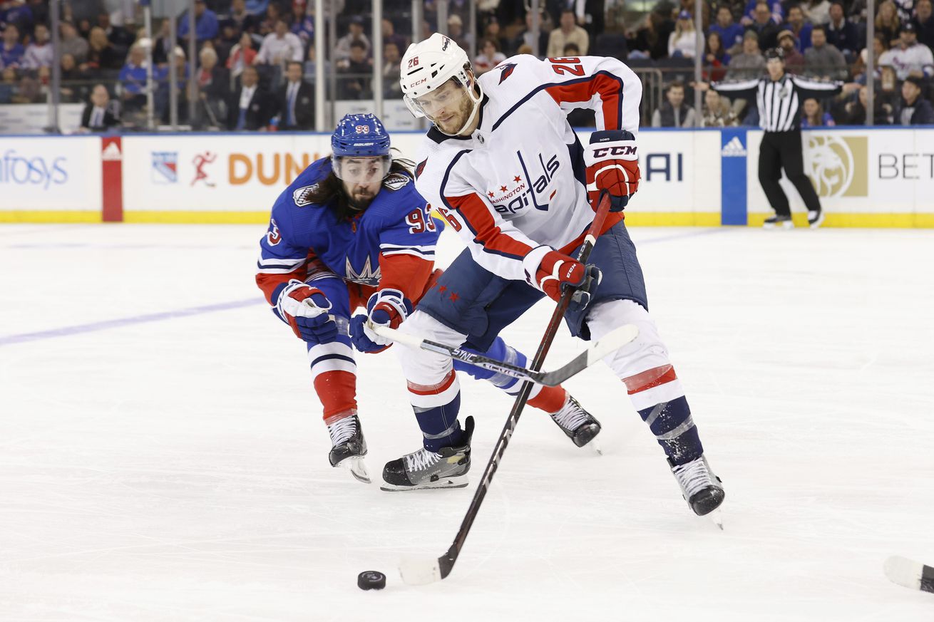 Washington Capitals v New York Rangers