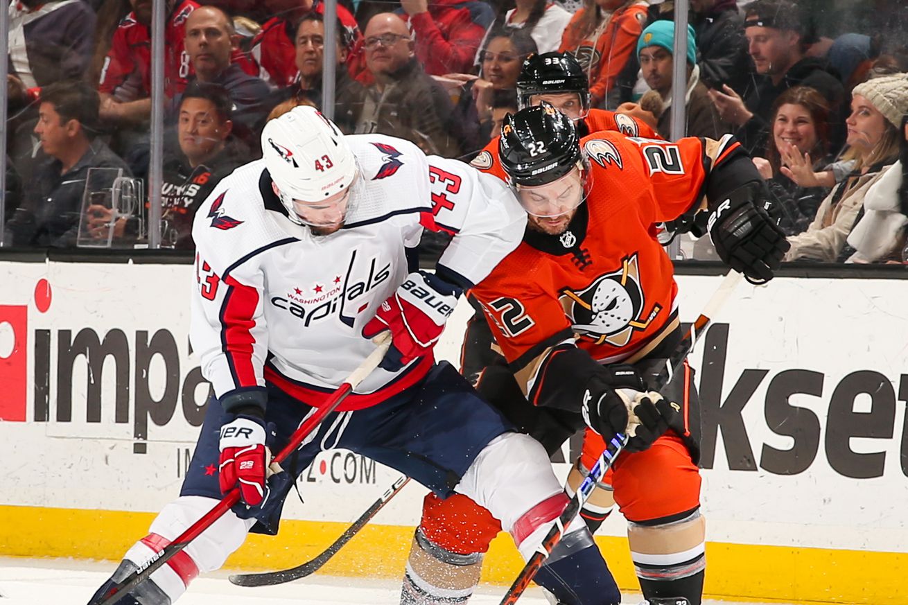 Washington Capitals v Anaheim Ducks