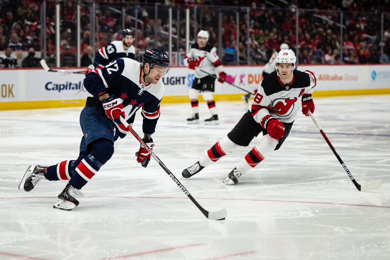 New Jersey Devils v Washington Capitals