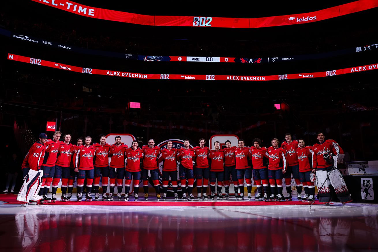 Columbus Blue Jackets v Washington Capitals