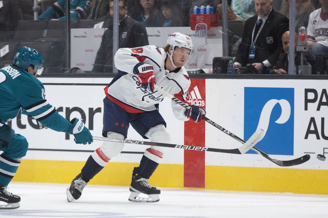 NHL: Washington Capitals at San Jose Sharks