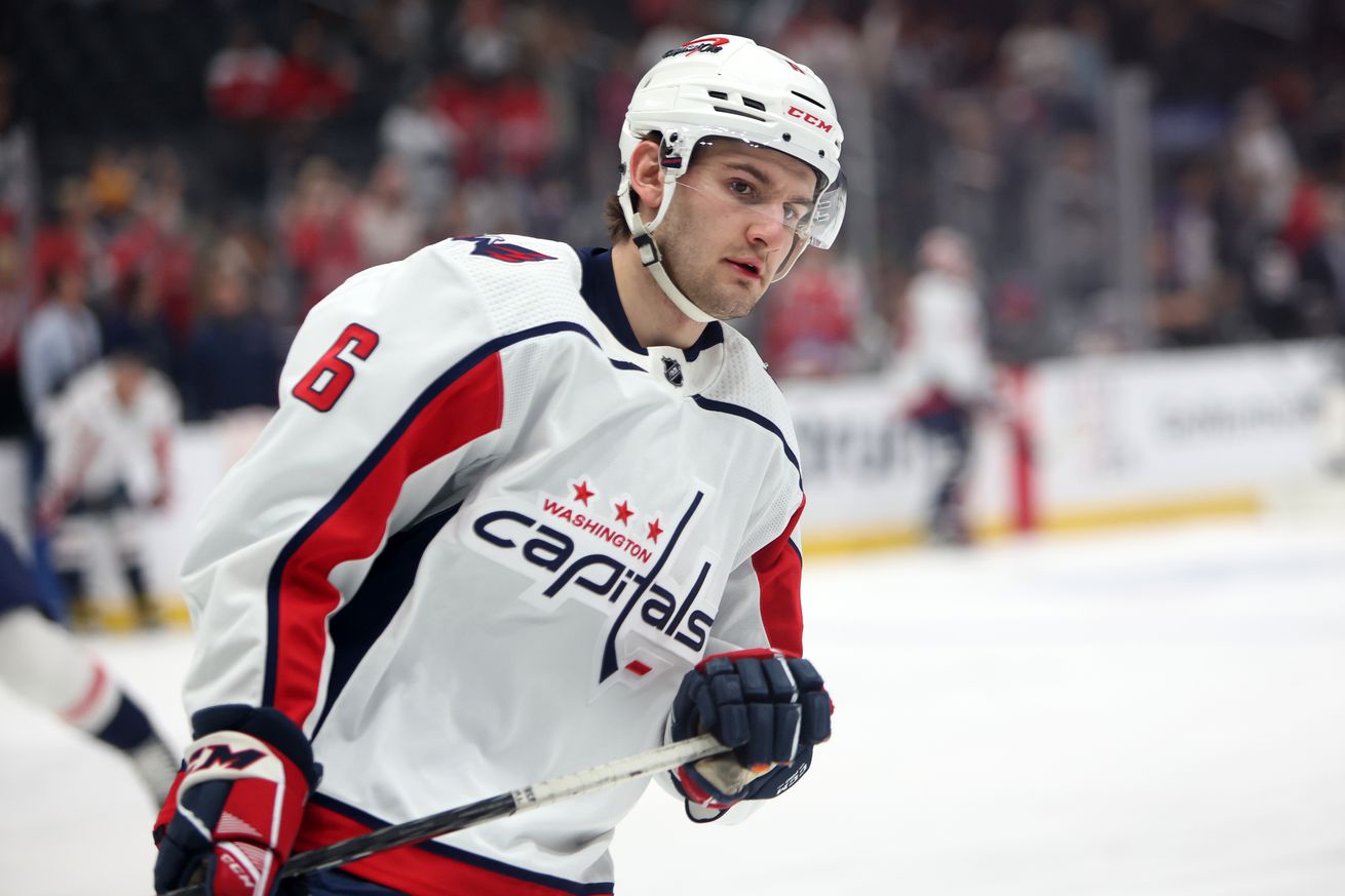 NHL: Washington Capitals at Los Angeles Kings