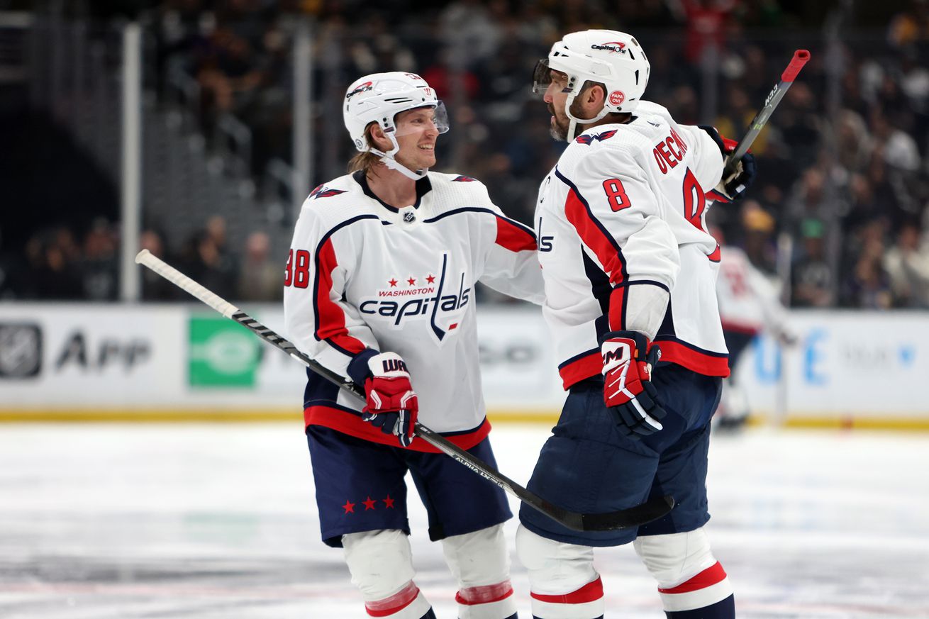 NHL: Washington Capitals at Los Angeles Kings