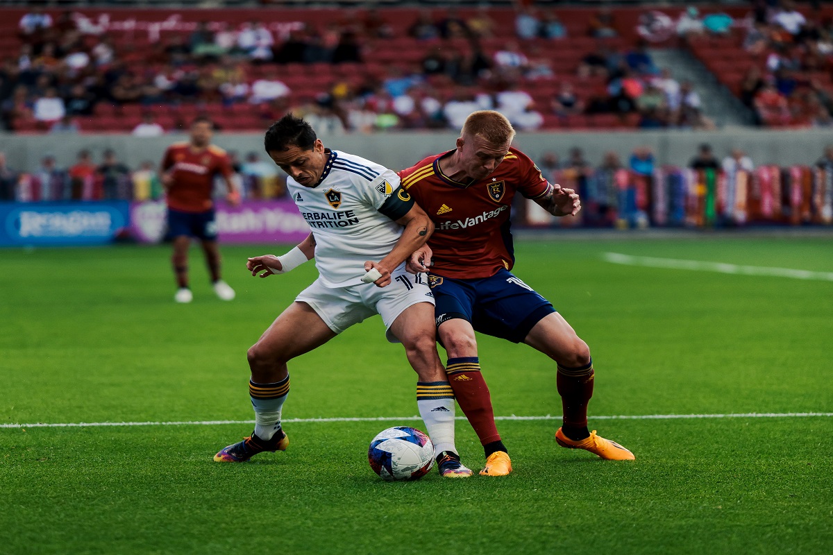 The LA Galaxy will be without their captain, Chicharito, for their matchup with St. Louis City on June 11, 2023. (Photo Credit: LA Galaxy)