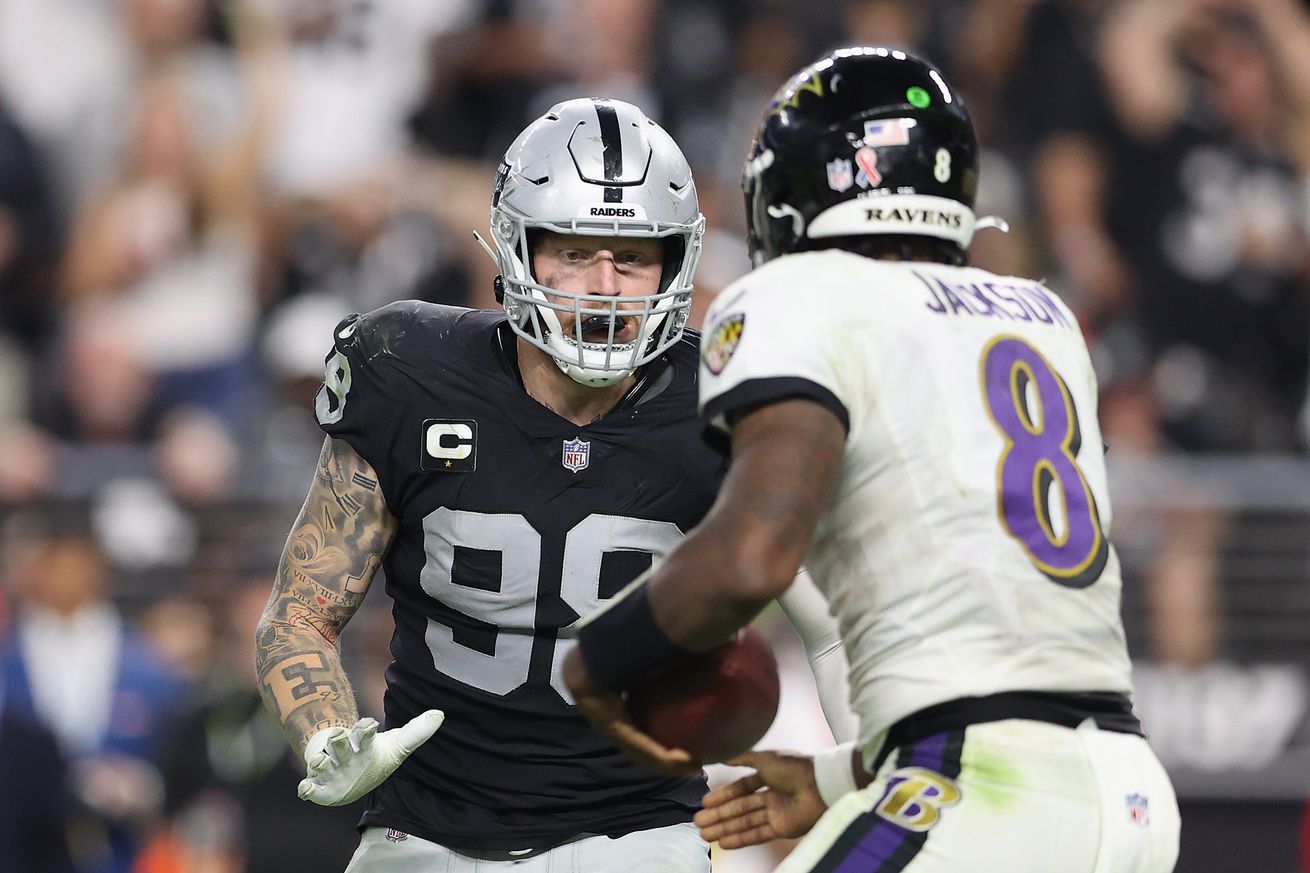 Baltimore Ravens v Las Vegas Raiders