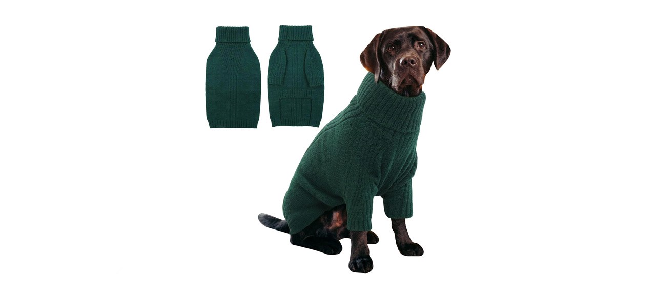 Iecoii Knit Dog Sweater