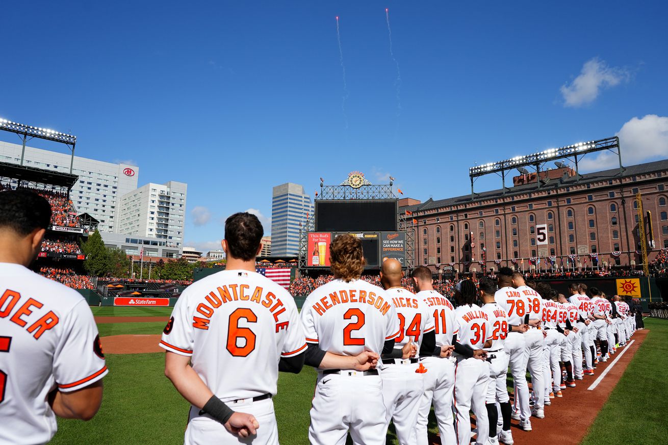 Division Series - Texas Rangers v. Baltimore Orioles - Game One