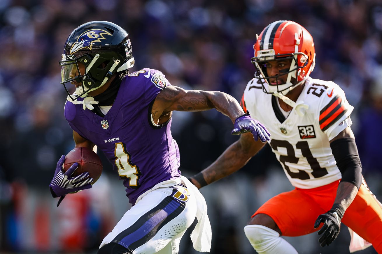 Cleveland Browns v Baltimore Ravens