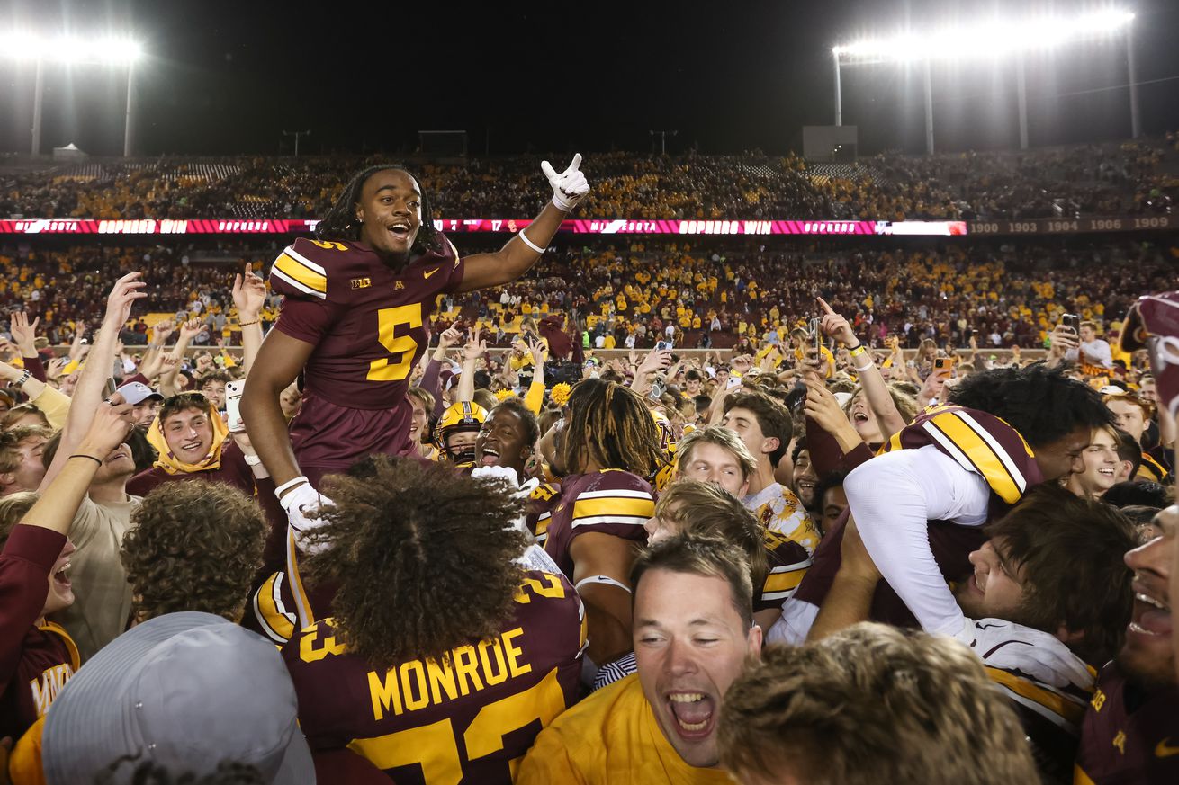 COLLEGE FOOTBALL: OCT 05 USC at Minnesota