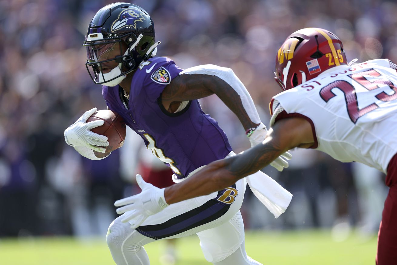 Washington Commanders v Baltimore Ravens