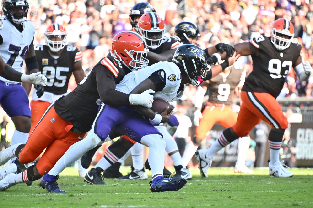 Baltimore Ravens v Cleveland Browns