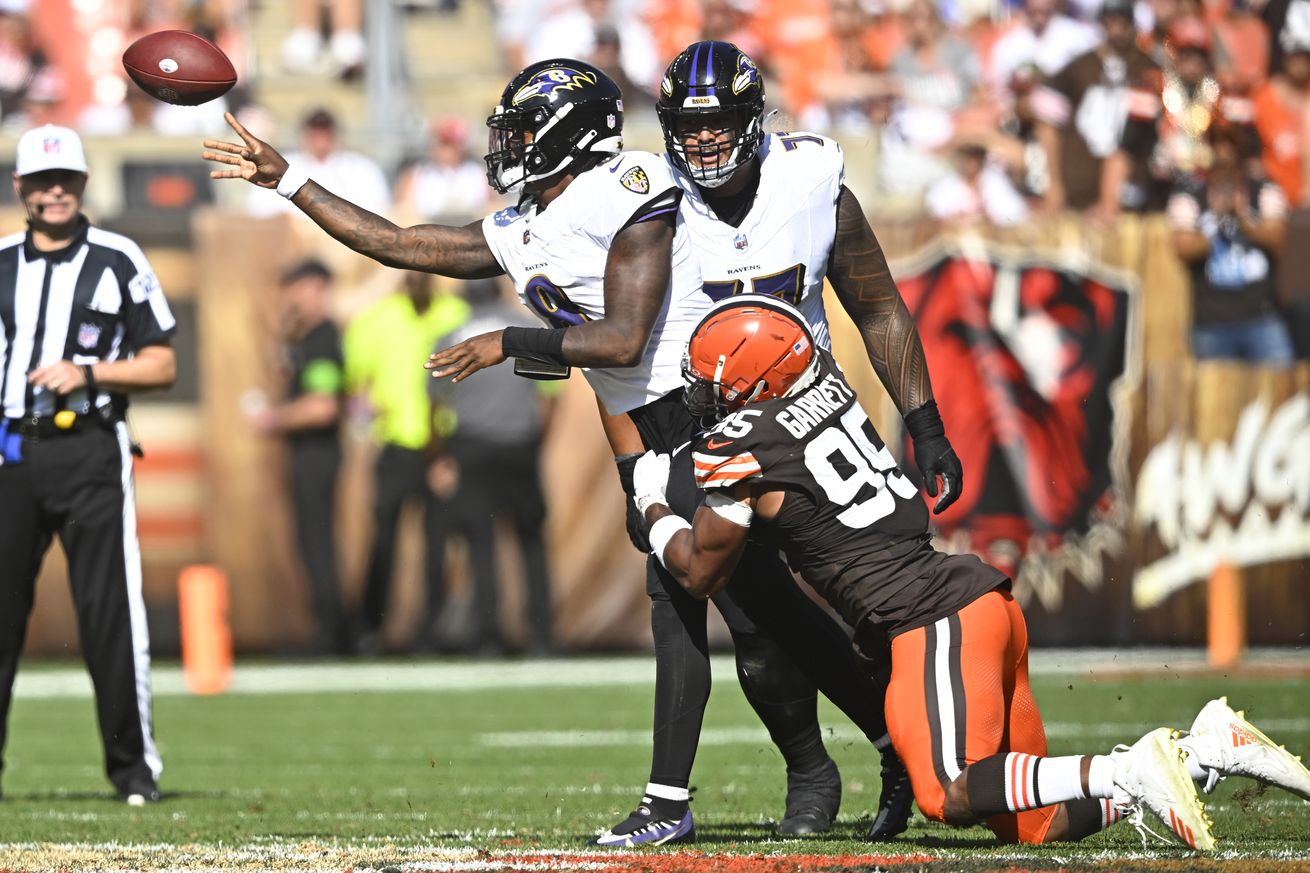 NFL: Baltimore Ravens at Cleveland Browns