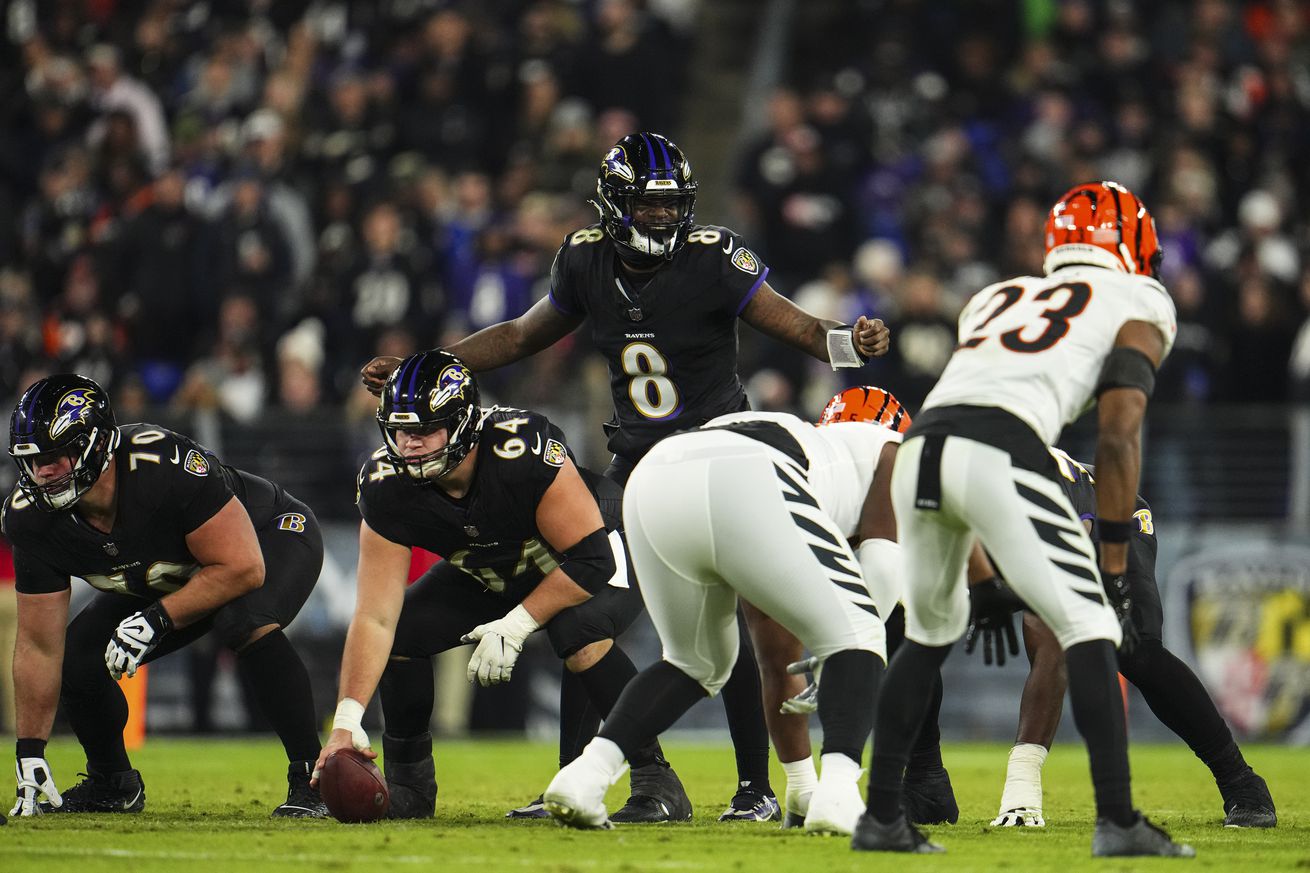 Cincinnati Bengals v Baltimore Ravens