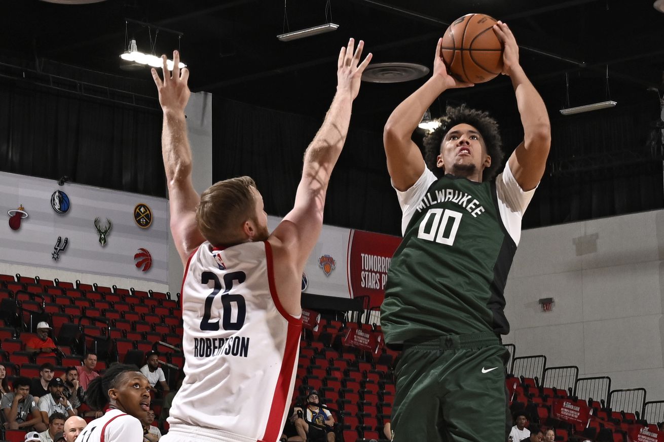 2024 NBA Summer League - Milwaukee Bucks v Washington Wizards