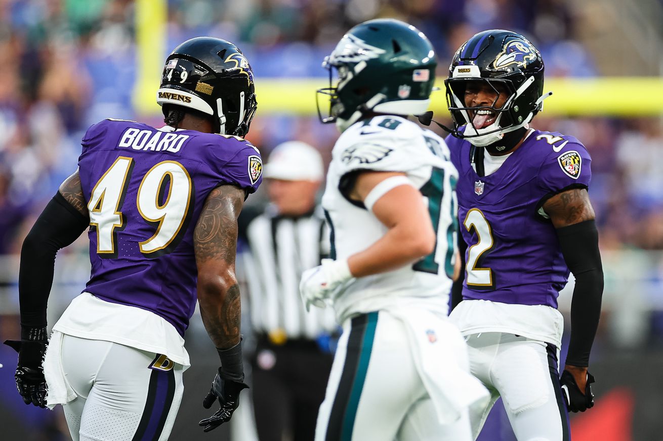 Philadelphia Eagles v Baltimore Ravens