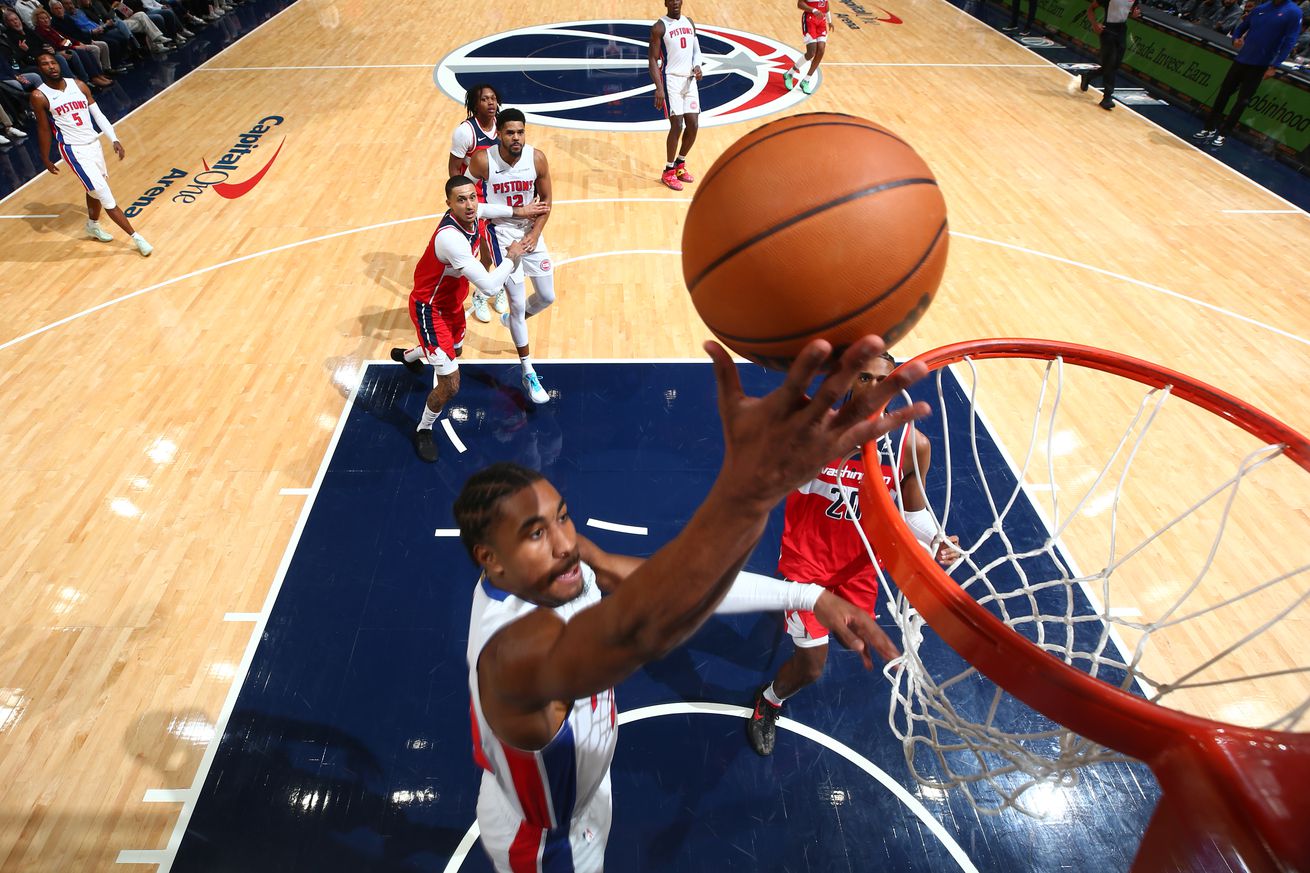 Detroit Pistons v Washington Wizards