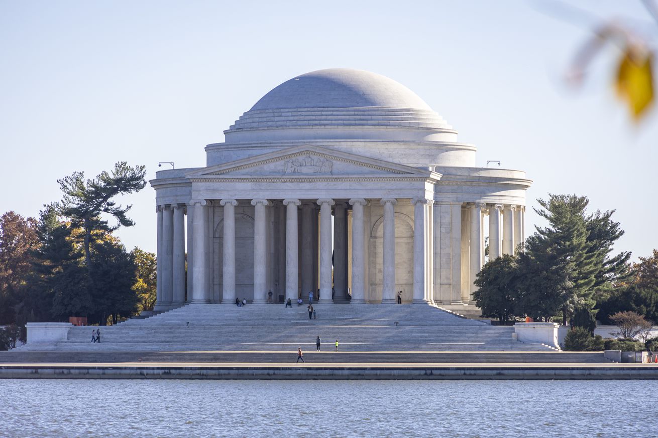 Thomas Jefferson Memorial In Washington DC