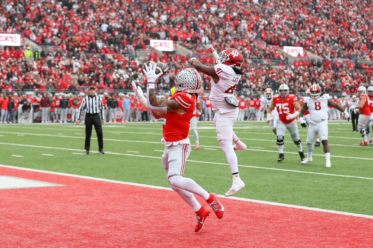 COLLEGE FOOTBALL: NOV 23 Indiana at Ohio State