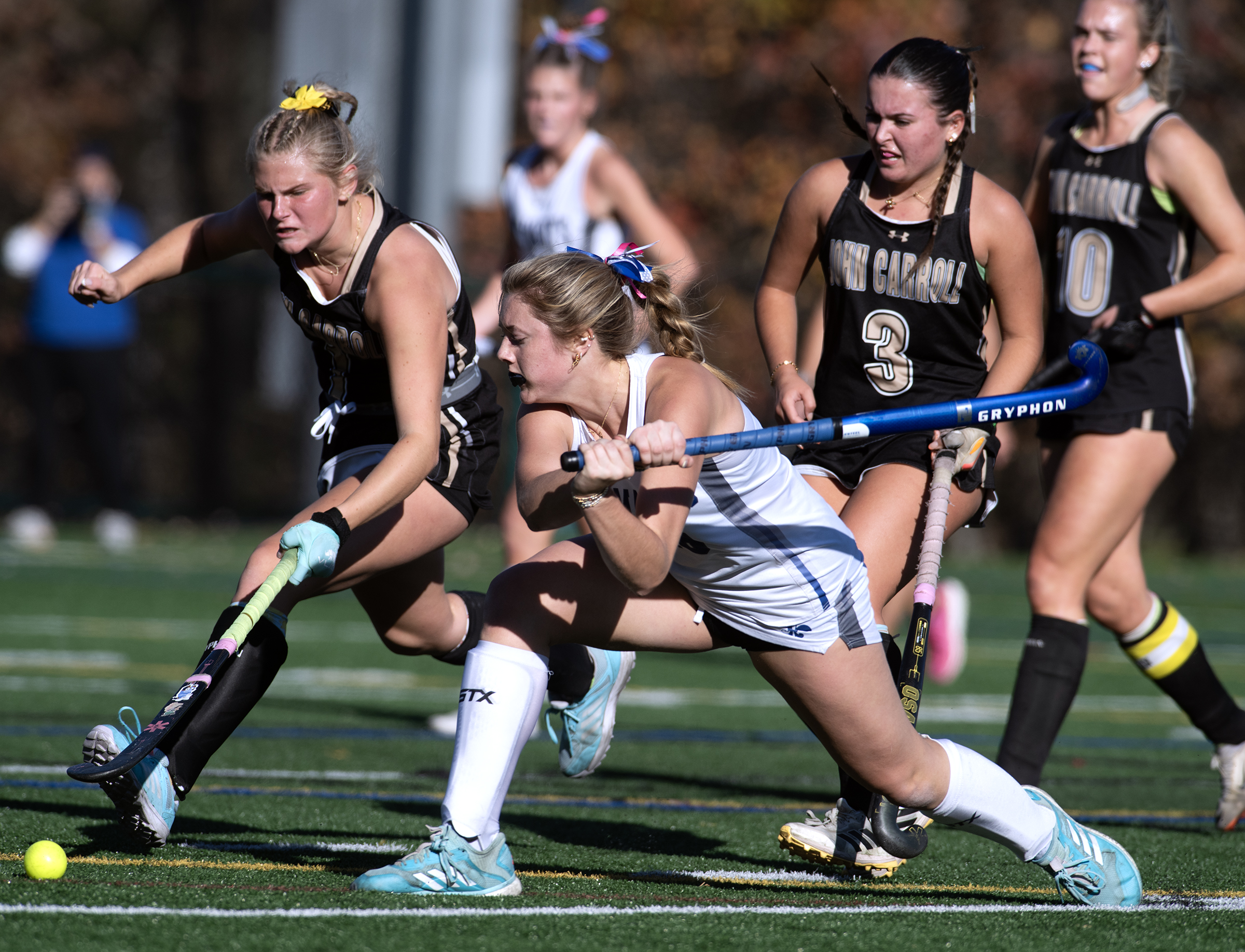 Nov. 3, 2024- St. Mary’s Finley Davidson takes a shot...