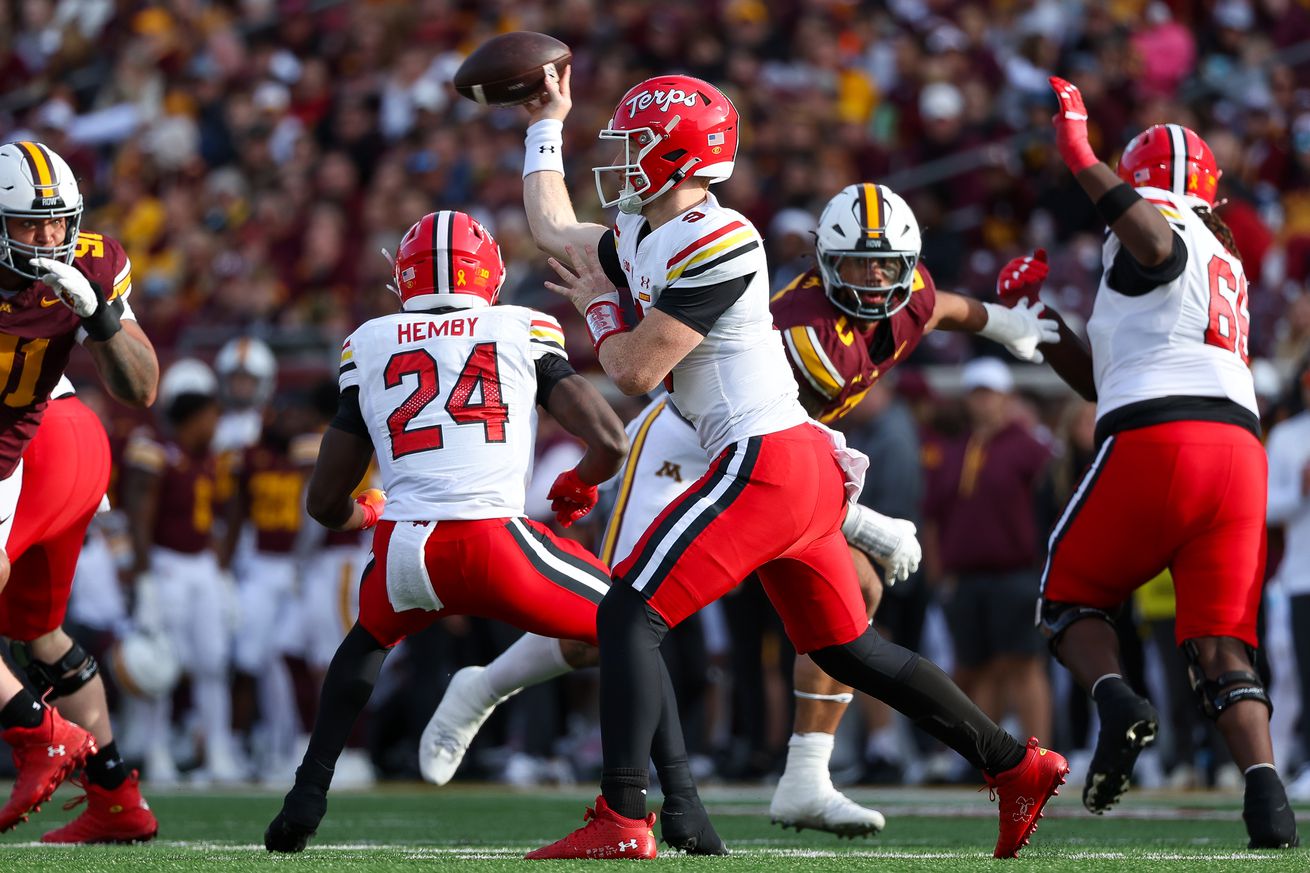 NCAA Football: Maryland at Minnesota