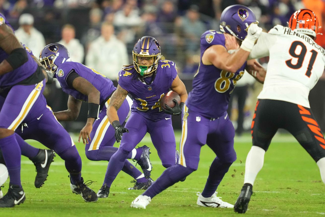 NFL: Cincinnati Bengals at Baltimore Ravens