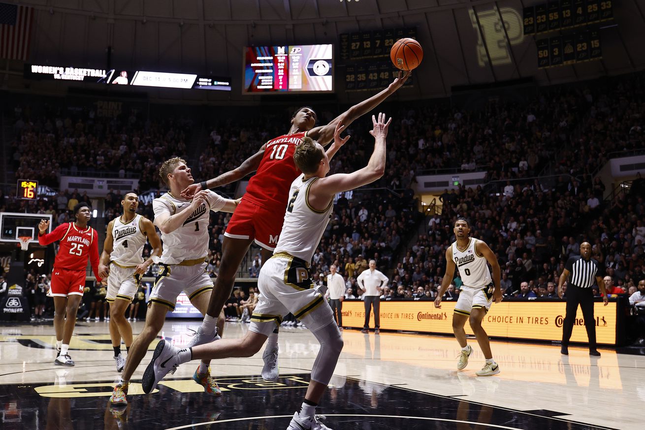 COLLEGE BASKETBALL: DEC 08 Maryland at Purdue