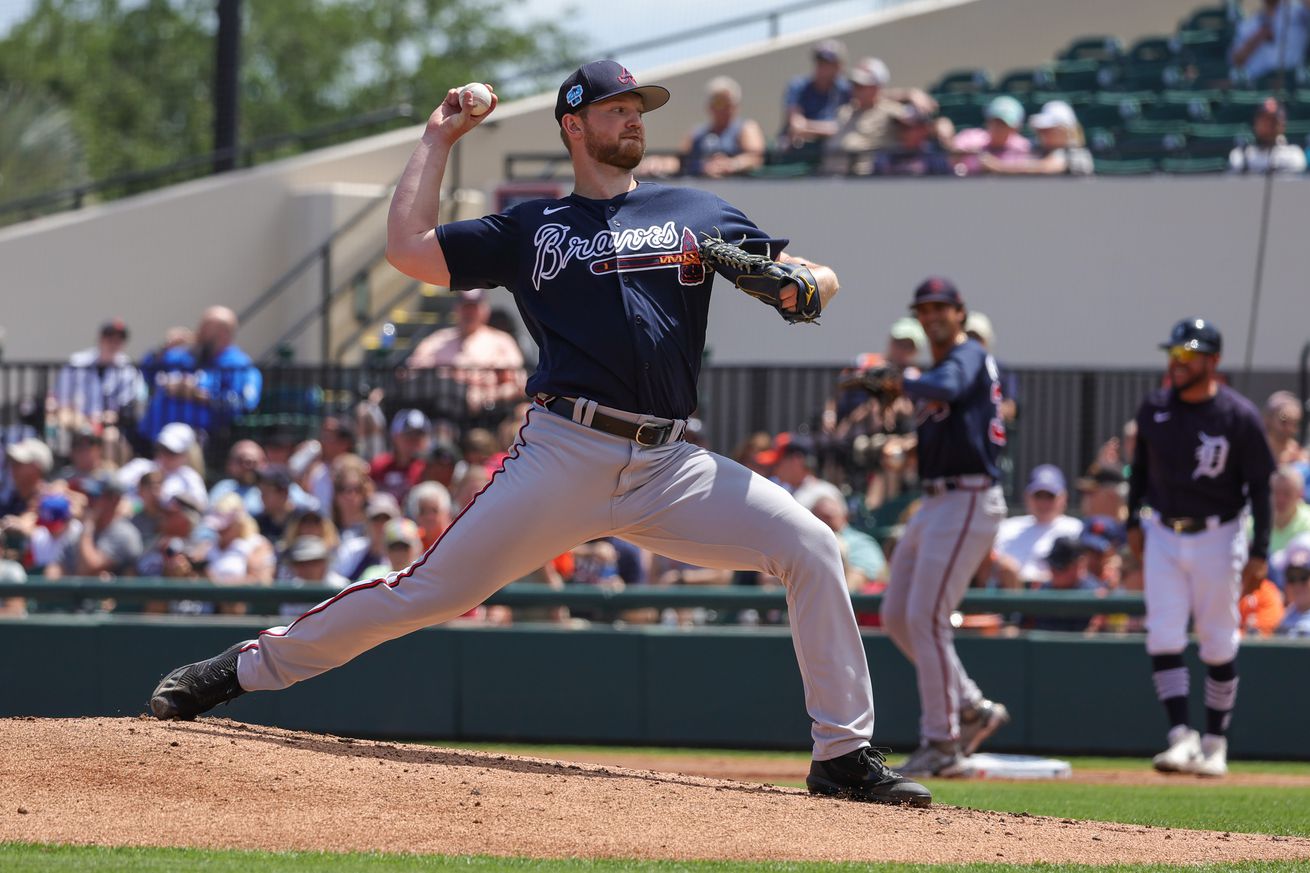 MLB: Spring Training-Atlanta Braves at Detroit Tigers