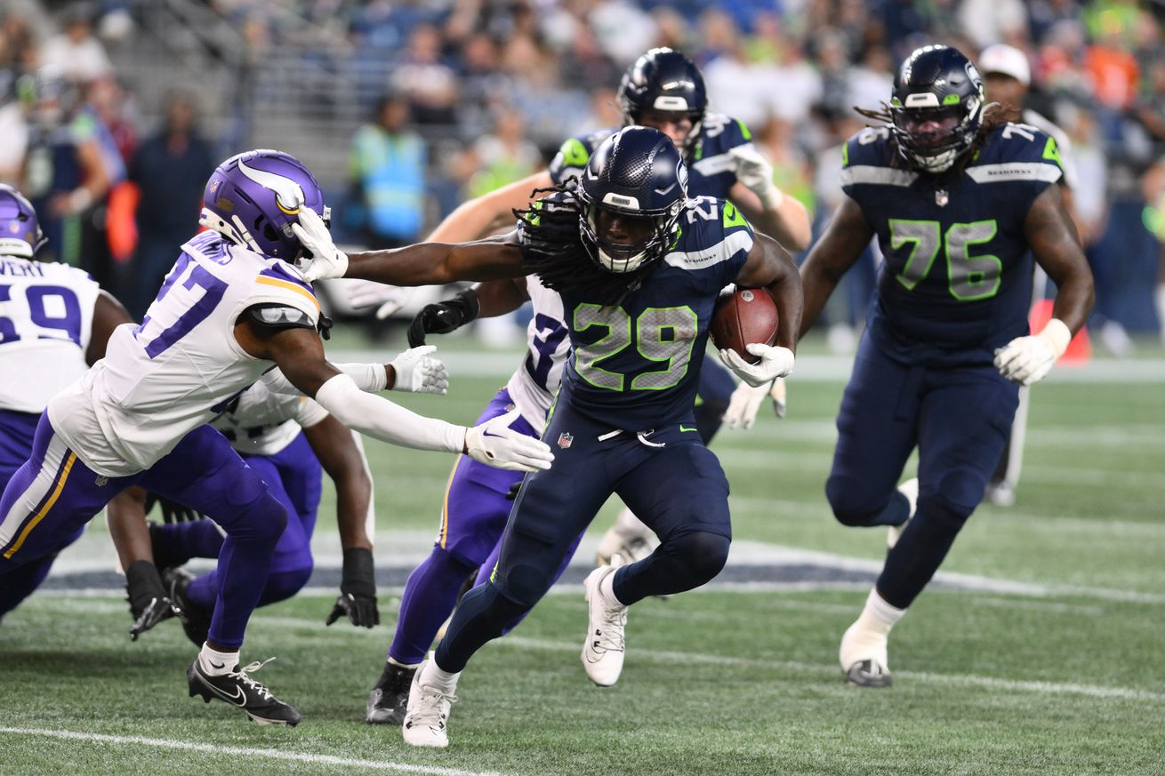 NFL: Preseason-Minnesota Vikings at Seattle Seahawks