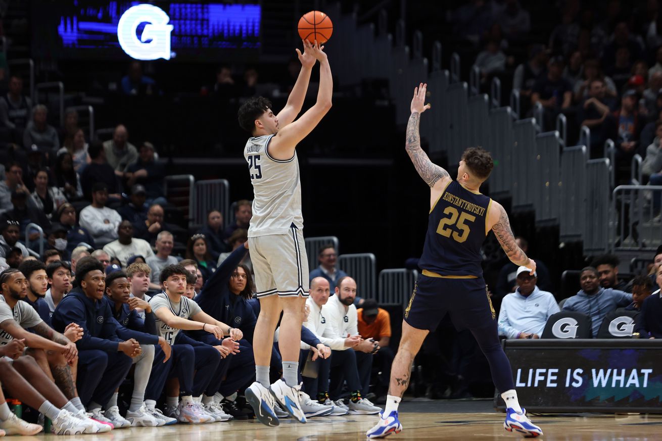 NCAA Basketball: Notre Dame at Georgetown