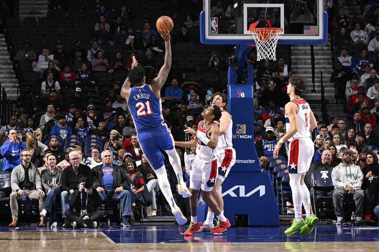 Washington Wizards v Philadelphia 76ers