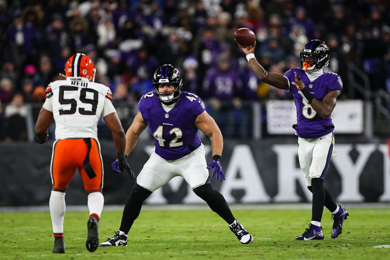 Cleveland Browns v Baltimore Ravens