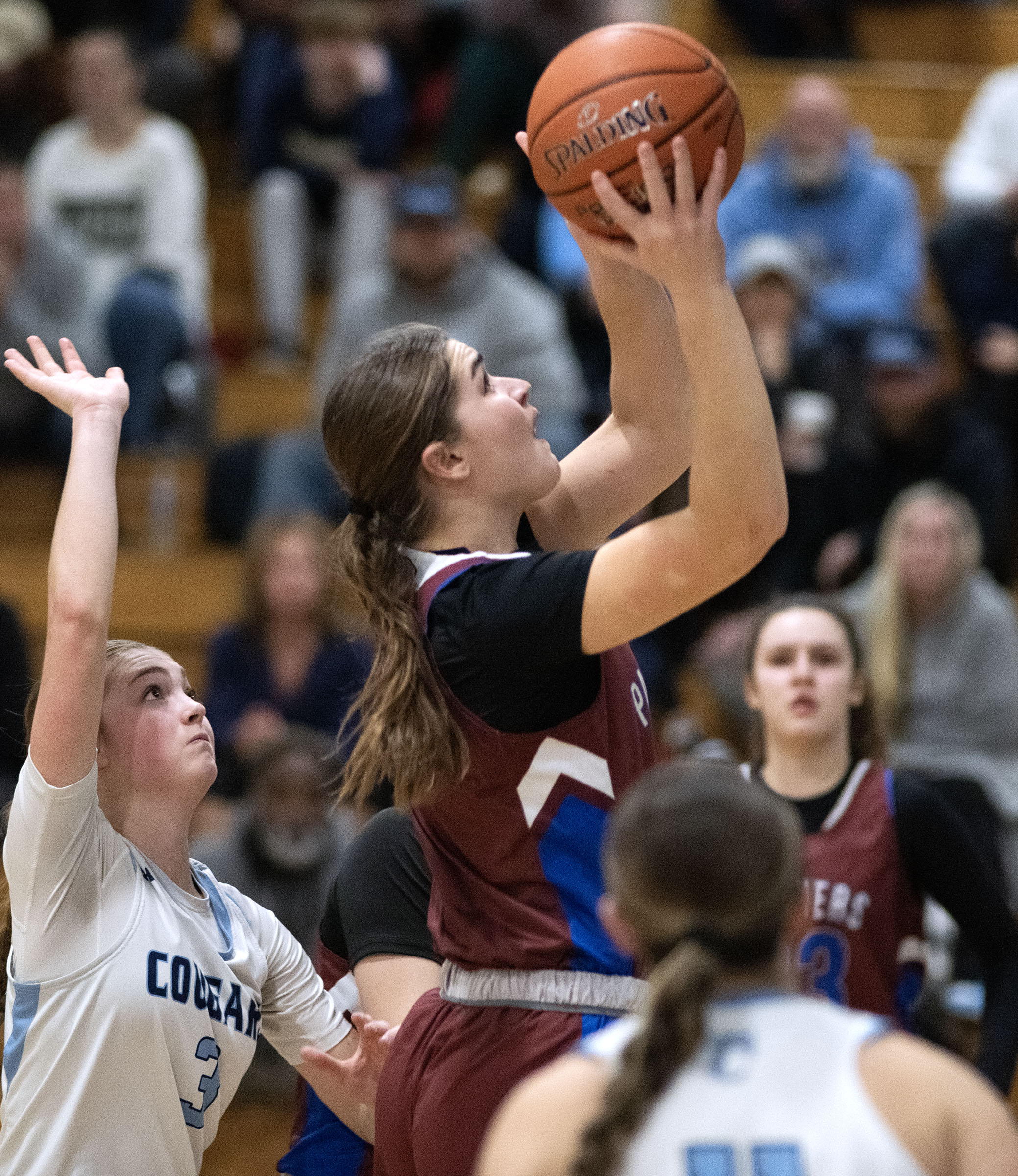 Jan. 17, 2025- Annapolis’ Lindsay Lyman puts up a shot...