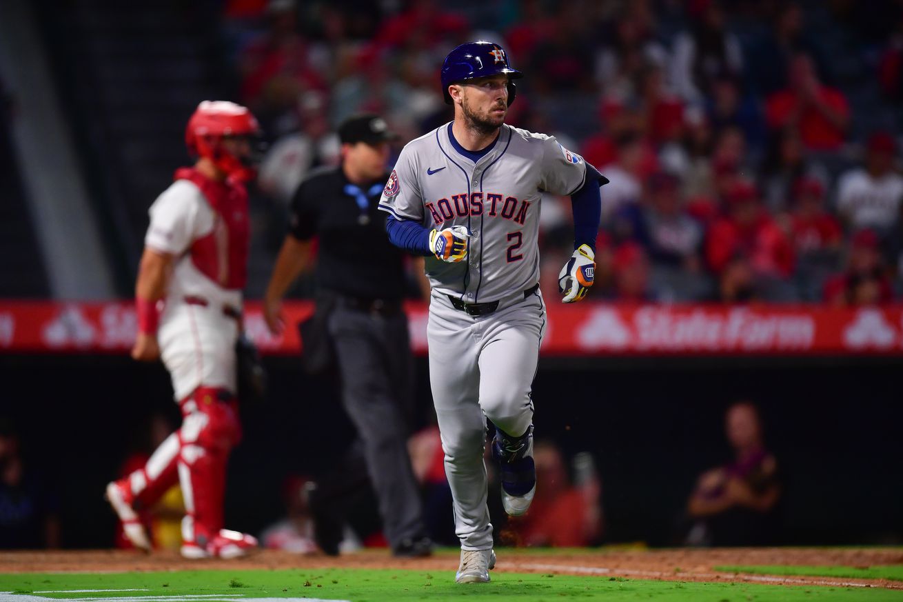 MLB: Houston Astros at Los Angeles Angels