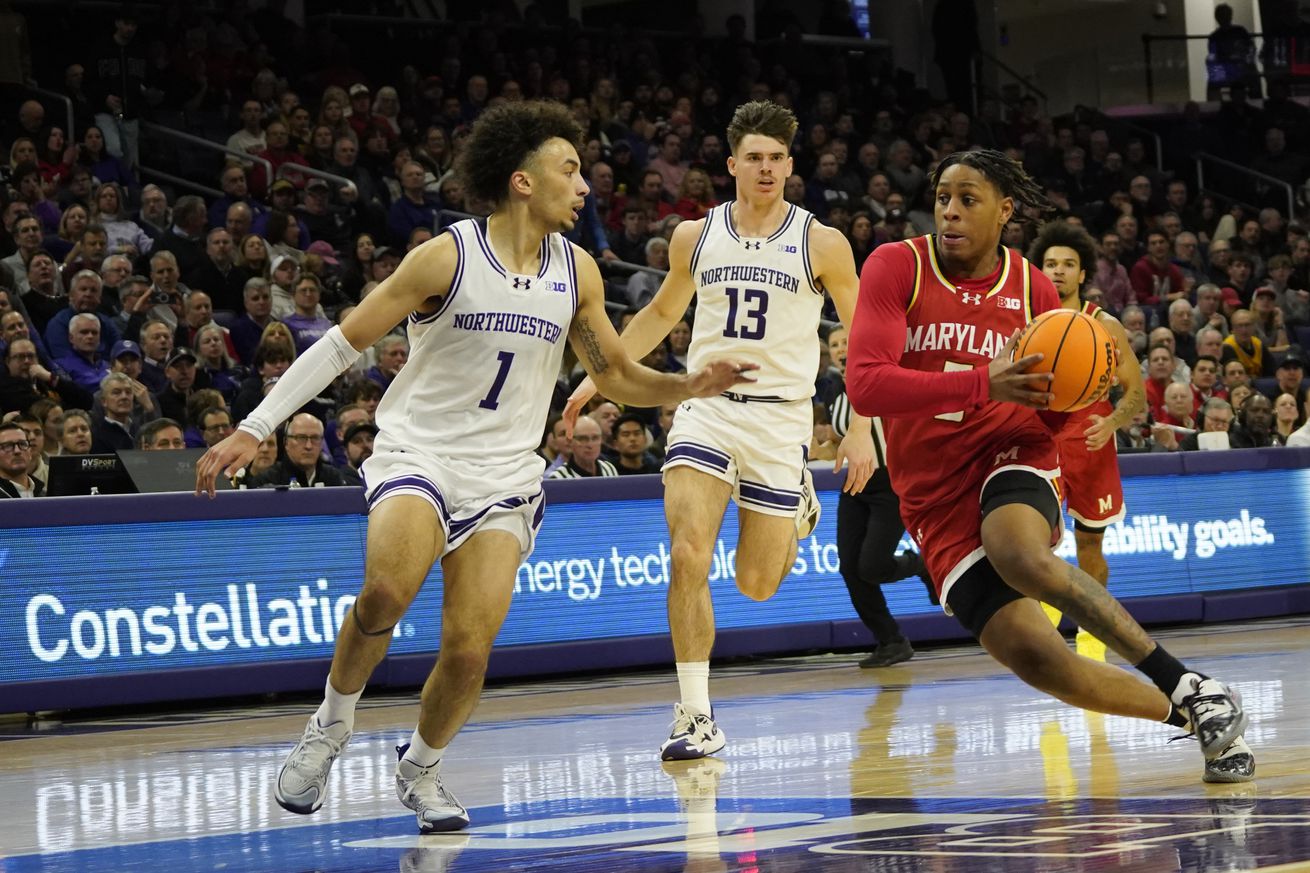 NCAA Basketball: Maryland at Northwestern