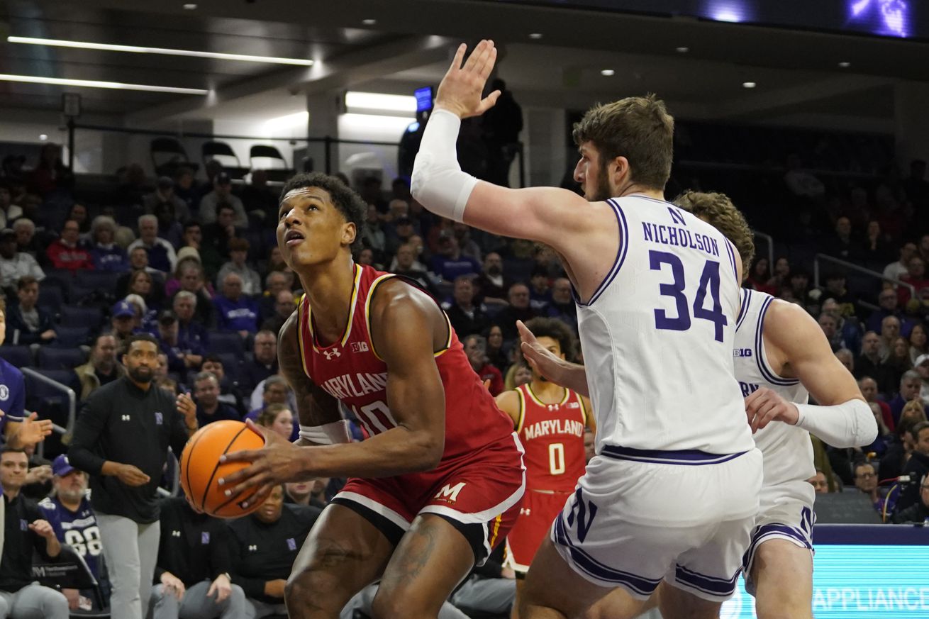 NCAA Basketball: Maryland at Northwestern