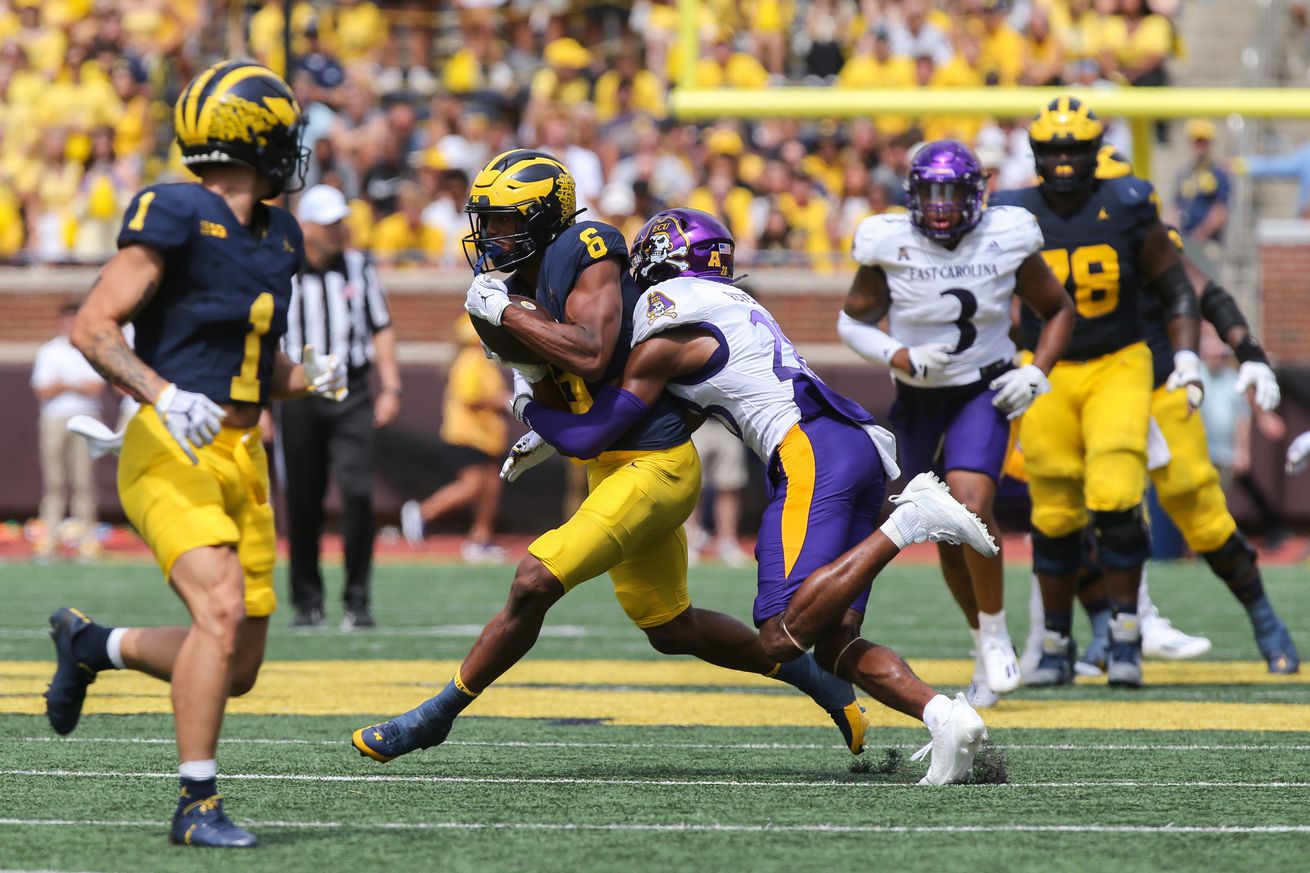 COLLEGE FOOTBALL: SEP 02 East Carolina at Michigan