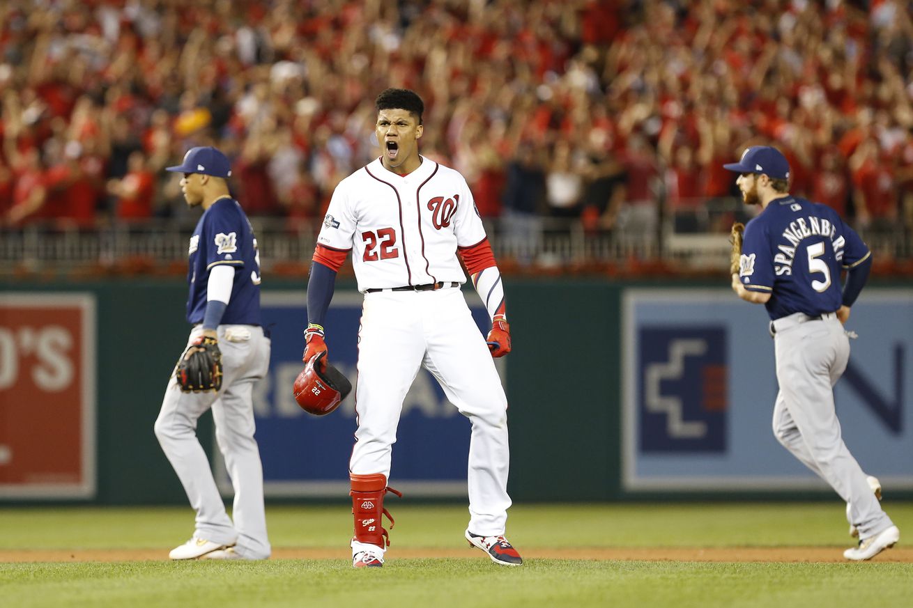 MLB: NL Wild Card-Milwaukee Brewers at Washington Nationals