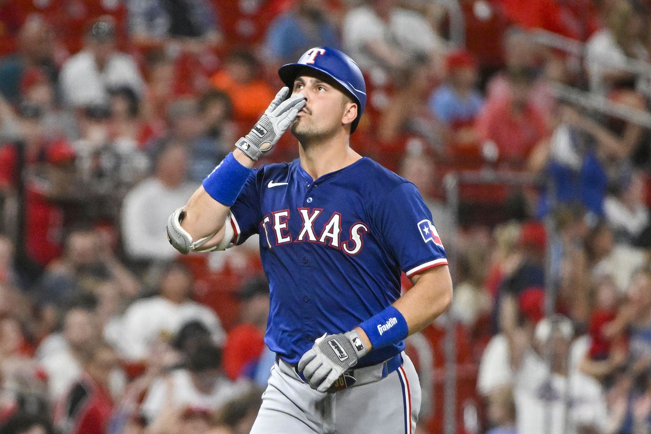 MLB: Texas Rangers at St. Louis Cardinals