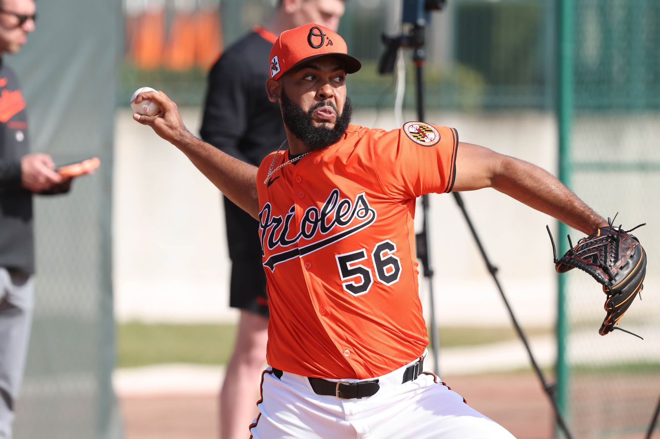 MLB: Baltimore Orioles-Workouts